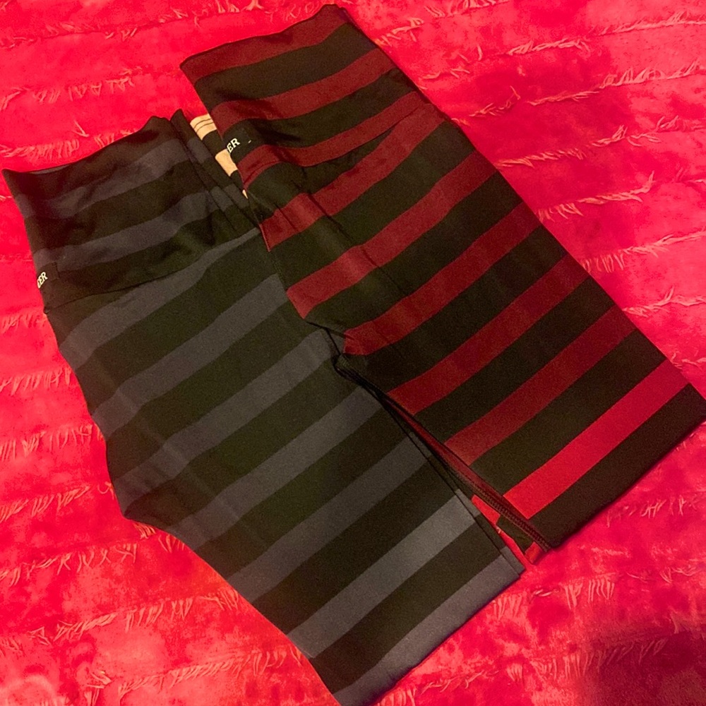 K Deer striped legging Medium